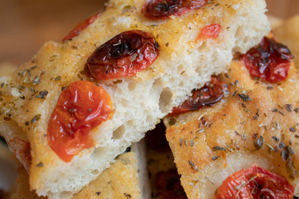 Focaccia slab