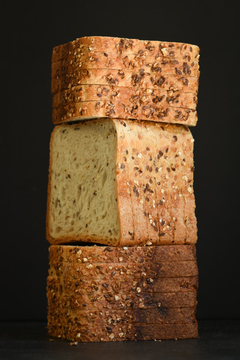 Seeded rye tin